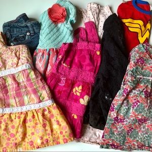 Lot of Girls 4T Spring clothes